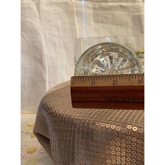 Vintage, Set of Four (4) Bormioli Italy Rocks / Scotch / Bourbon Drink Glasses - Picture 3 of 12